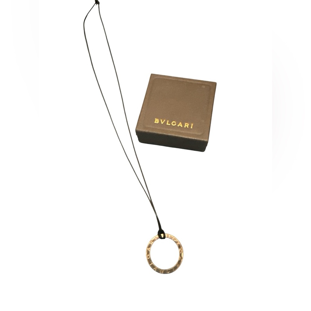 BVLGARI ZERO SILVER PEDANT NECKLACE UNISEX PREOWNED